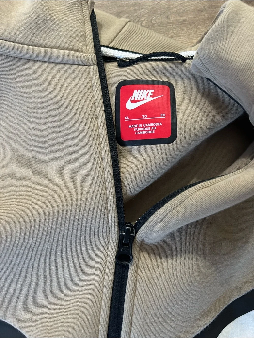 Nike Boys Sportswear Tech Fleece Big Kids Full Zip Hoodie Size XL